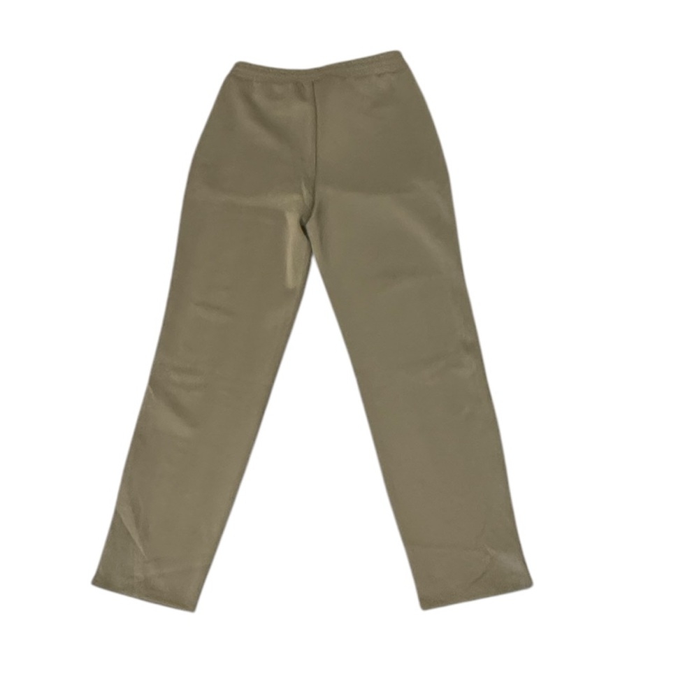 Zara Women’s Jogger Pants in Light Olive with Dark olive Side Racing Stripe - Picture 7 of 11
